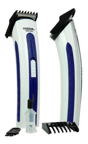 Barbera Recargable Profesional Nova Nhc-3915 Color Azul