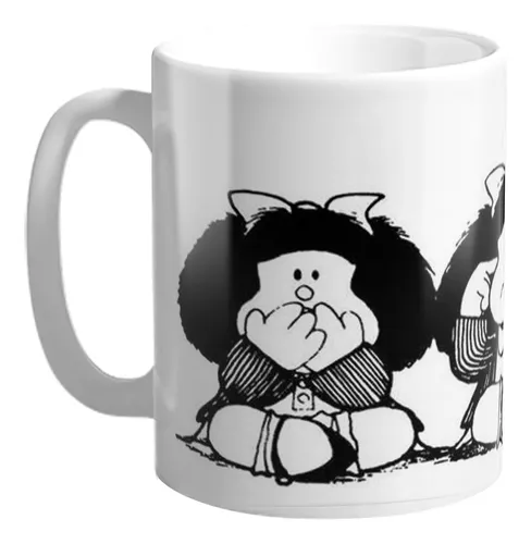 Taza cerámica personalizada Mafalda 01  Tazas personalizadas, remeras,  personalizados.