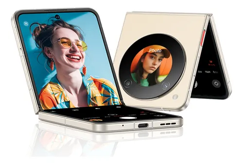 Zte Nubia Flip Dual 2pantallas Oled 2.9k 256gb 8gb S7gen1