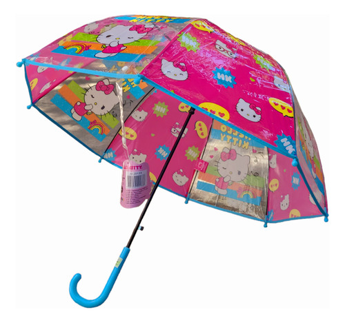 Paraguas Infantiles De Hello Kitty 100% Originales Wabro
