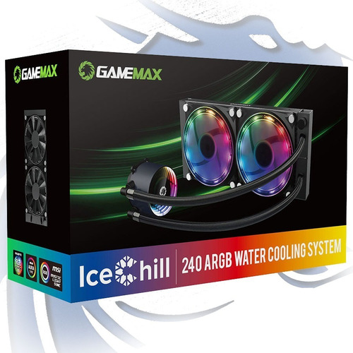 Sistema Gamemax De Refrigeración Líquido Argb Icechill 240mm