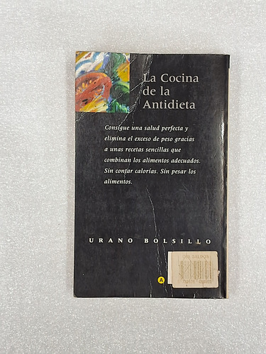 Cocina De La Antidieta - Marilyn Diamond #122 (Usado)