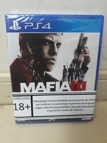 Mafia 3 Ps4 Nuevo Sellado Envió Gratis