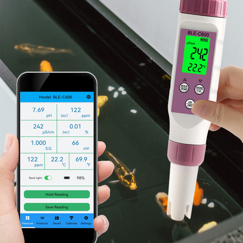 Ph Medidor With Ph Ph/tds/ec/orp/s.g/salinidad/