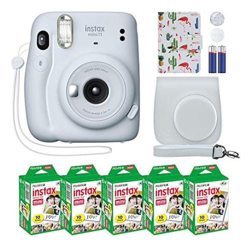 Fujifilm Instax Mini 11 Cámara Instantánea Ice White + Paque