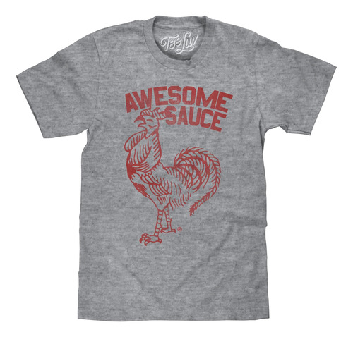 Tee Luv Camisa De Salsa Impresionante Sriracha Para Hombre -