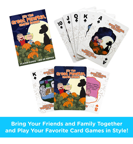 Juego De Cartas Aquarius Peanuts Great Pumpkin Peanuts