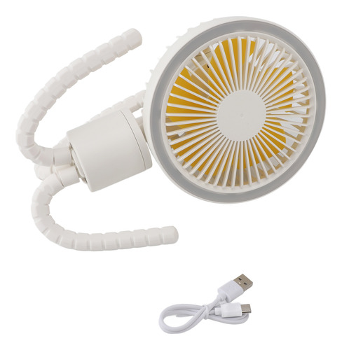 Trípode Flexible, Ventilador Con Clip, Cochecito Portátil, L