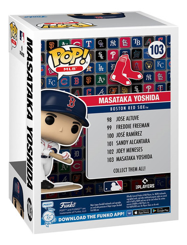 Funko Pop Mlb: Boston Red Sox - Masataka Yoshida