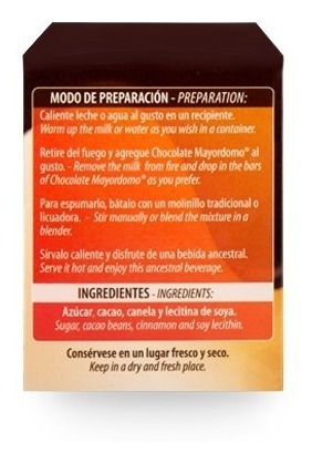 Imagen 4 de 6 de Chocolate Mayordomo Clásico 500g