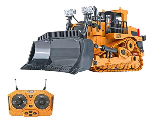 Bulldozer Goolrc Rc, Bulldozer De Control Remoto A Escala 1: