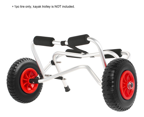Neumático De Repuesto Para Carrito De Canoa, 1 Pieza, 8 PuLG