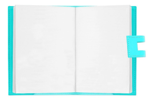 Mini Cuaderno Anotador Milán Eco-cuero Con Imán Hojas Lisas
