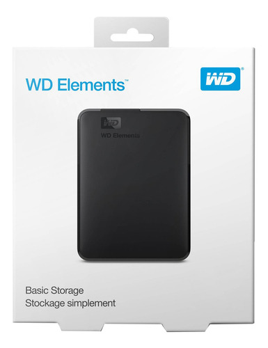 Imagen 7 de 10 de Disco Externo Western Digital 1 Tb Elements Usb 3.0 Bk