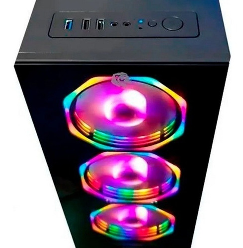 Imagem 4 de 6 de Cooler Fan Gamer Rgb 120mm Ventoinha Pc Gabinete Fc 1301