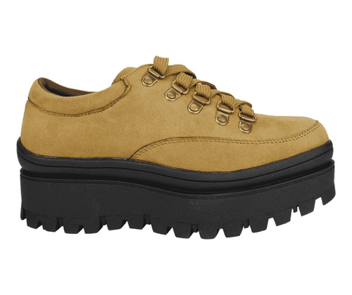 Zapato New Walk Plataforma Khaki