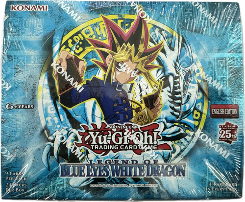 Legend Of Blue Eyes White Dragon Booster Box Yugioh Ingles