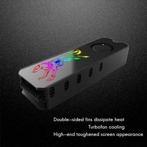 Chaleco Enfriador Con Disipador Térmico M2 Ssd, 5 V, Argb M.