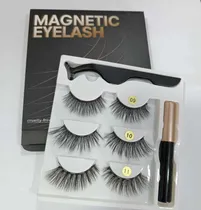 Comprar Pestañas Postizas Magnéticas Con Delineador Ojos Magnético