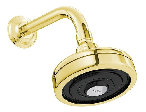 Chuveiro Deca Acqua Plus Dourado Tubo Standard + Barato