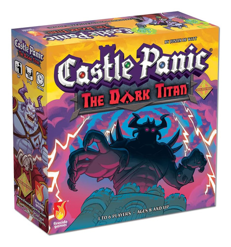 Juego De Mesa Castle Panic The Dark Titan 2e/expansion