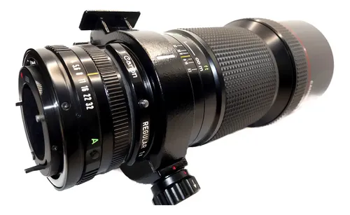 Canon FD300mm f/4 EOSアダプター付き Lente Canon Fd 300mm F4l + Extenders Fd 1.4x-a E Fd 2x-a
