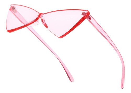 Teumire Transparent Candy Colored Cat Eye Sunglasses For Wom