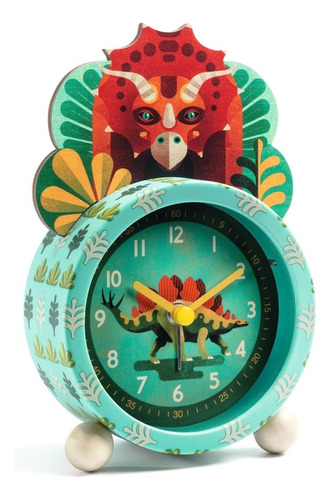 Reloj Despertador Infantil Djeco Dinosaurios