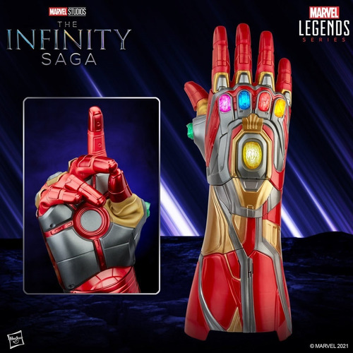 Marvel Avengers Guante De Iron Man Coleccion Infinity Saga 