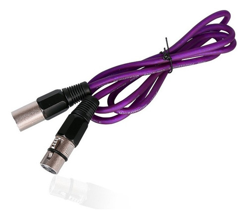 Cable Extensión Xlr Gc I5 Macho A Hembra Para Micrófono 5 M