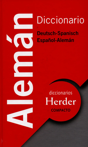 Libro Diccionario (h) Compacto Aleman