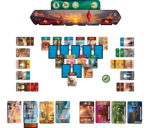 7 Wonders Duel Board Game (juego Base) | Para 2 Jugadores |