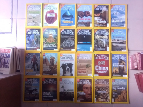 47 Revistas National Geographic En Español Años 2007 Al 2010