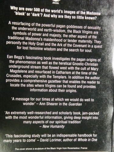 (virgenes Negras)  Ean Begg- The  Cult Of The  Black  Virgin