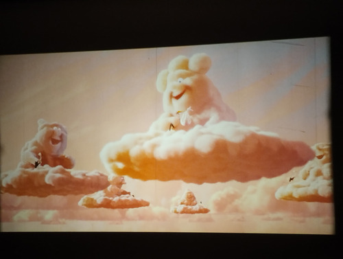 Pelicula Cine 35 Mm Corto Pixar Parcialmente Nublado (Usado)