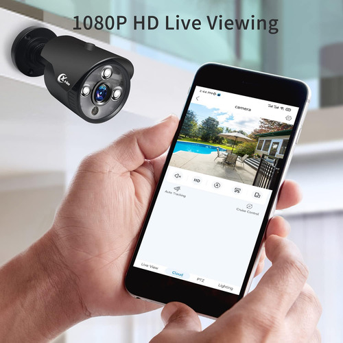 Sistema De Camaras De Seguridad Xvim 8ch 1080p Con 1tb De