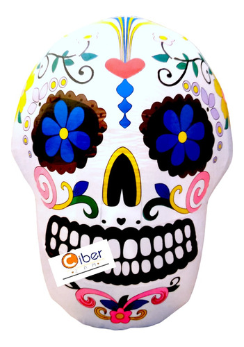 Halloween Calavera Inflable Dia De Muertos Led Envio Garanti