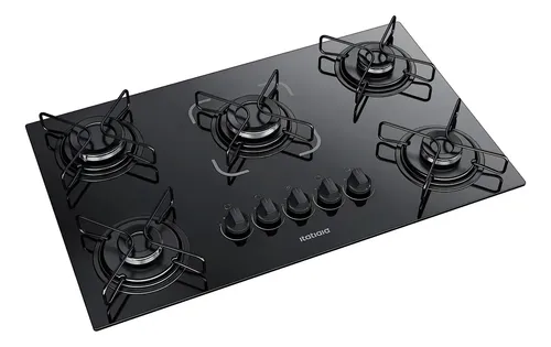Cooktop Itatiaia Essencial 5 Bocas Preto