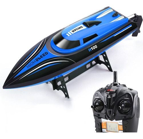 Barco De Control Remoto Alta Velocidad Regalo Navidad