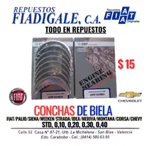 Comprar Conchas De Biela Fiat Palio\u002Fsiena\u002Fweeken\u002Fstrada\u002Fidea Otros