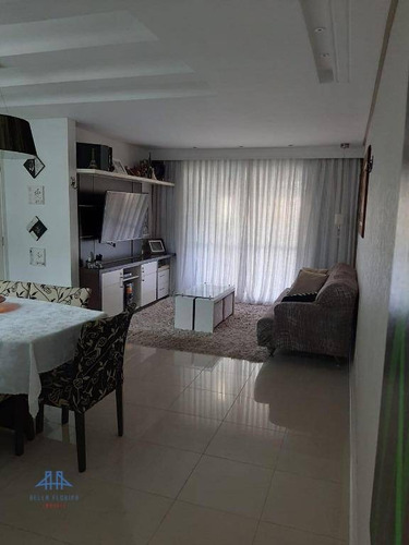 Apartamento Com 3 Dormitórios À Venda, 89 M² Por R$ 850.000,00 - Itacorubi - Florianópolis/sc - Ap3344