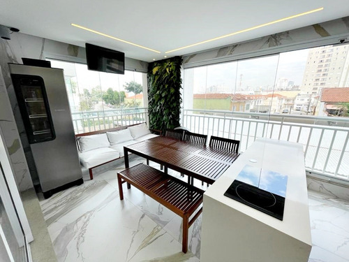 Imagem 11 de 14 de Apartamento Origem Tatuapé 102m², Porteira Fechada Ap2099