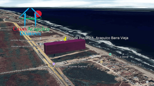 Cad Terreno De Playa En Barra Vieja 2a. Apto Para El Comercio Y Servicios Especializados
