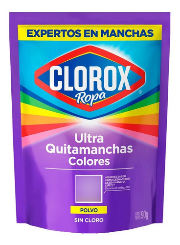 Ultra Quitamanchas Clorox Ropacolores 90g(6uni)super