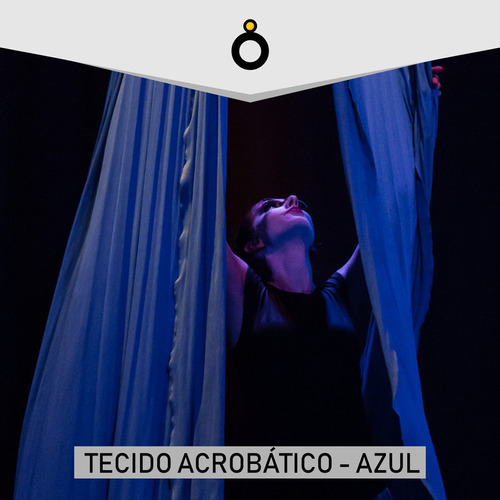 Tecido Acrobático 10 Metros Azul Royal 