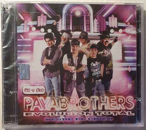 Cd Payabrothers - Evolución Total - Cd Y Dvd Desde El Circo