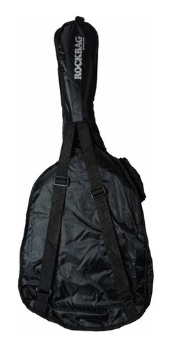 Imagen 5 de 6 de Funda Negra Para Guitarra Clásica Rockbag By Warwick