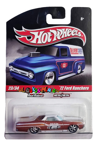 Hot Wheels ´72 Ford Ranchero 2010 Slick Rides Delivery 23/34