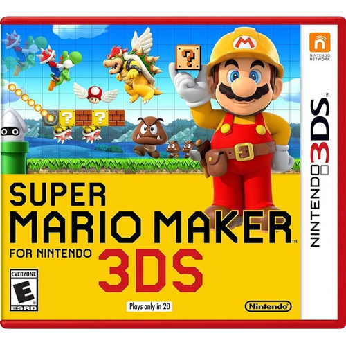 Super Mario Maker Nintendo 3ds 