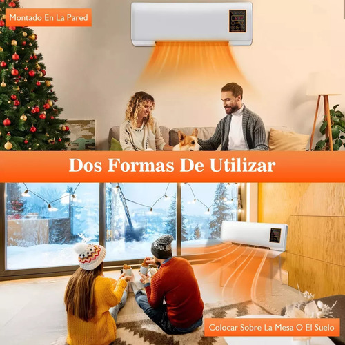 Paquete 10 Mini Calentador De Pared Calefactor Espacio Blanco